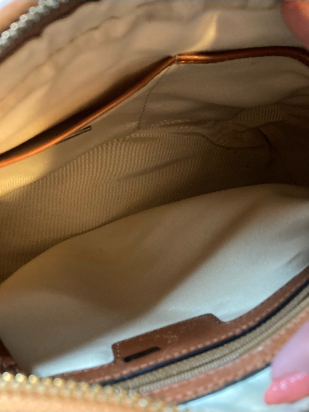 Brooks Brothers Woven Straw Satchel with Brown Leather Trim - Good condition - Picture 6 of 7